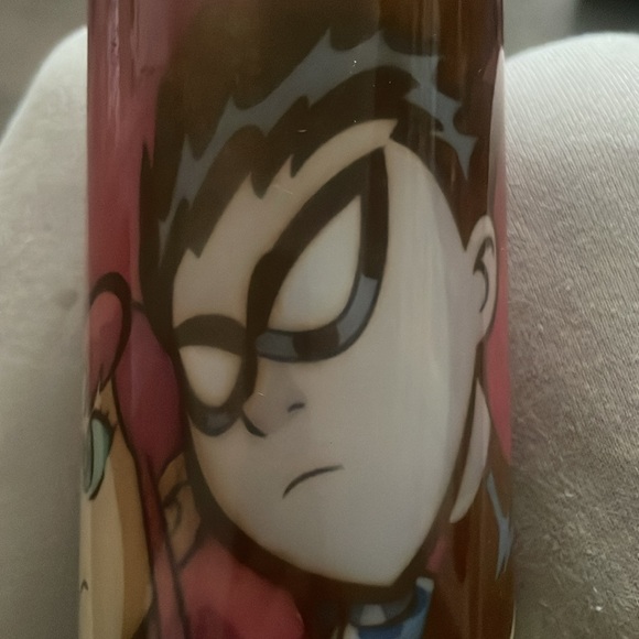 Teen Titans Tumbler. Stainless Steel Vacuum Tumbler With Sliding Lid - Picture 11 of 14
